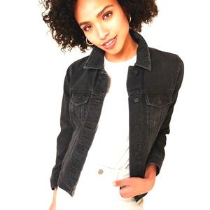 MOVING SALE Denim jacket Old Navy (dark grey/black/charcoal)